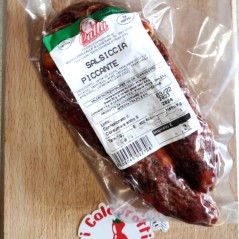 Salsiccia Calabrese Piccante Artigianale 300g/350g